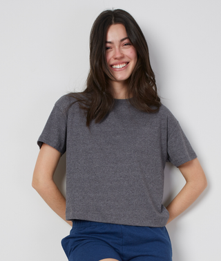 Polo Boxy Manga Corta