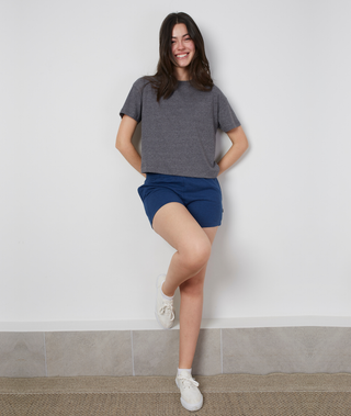 Polo Boxy Manga Corta