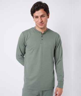 Henley El Sofisticado Manga Larga