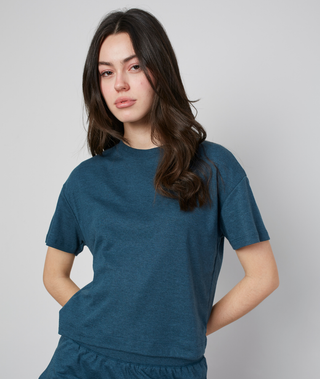 Polo Boxy Manga Corta