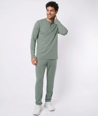 Henley El Sofisticado Manga Larga