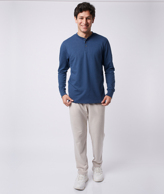 Henley El Sofisticado Manga Larga