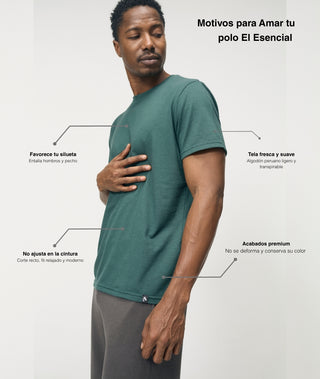 Polo Cuello Redondo El Esencial V2 - Comfy Fit