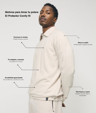 Polera El Protector V2 - Comfy Fit