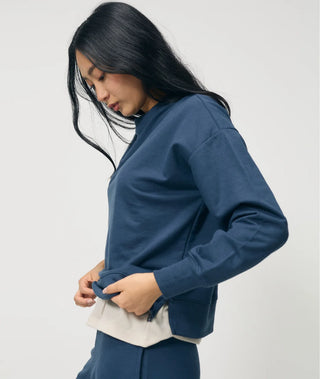 Polera Boxy Manga Larga V2 - Comfy Fit