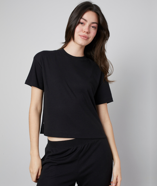 Polo Boxy Manga Corta