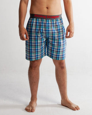 SHORT PIJAMA DE CUADROS MULTICOLOR ALGODON RISING DRAGON