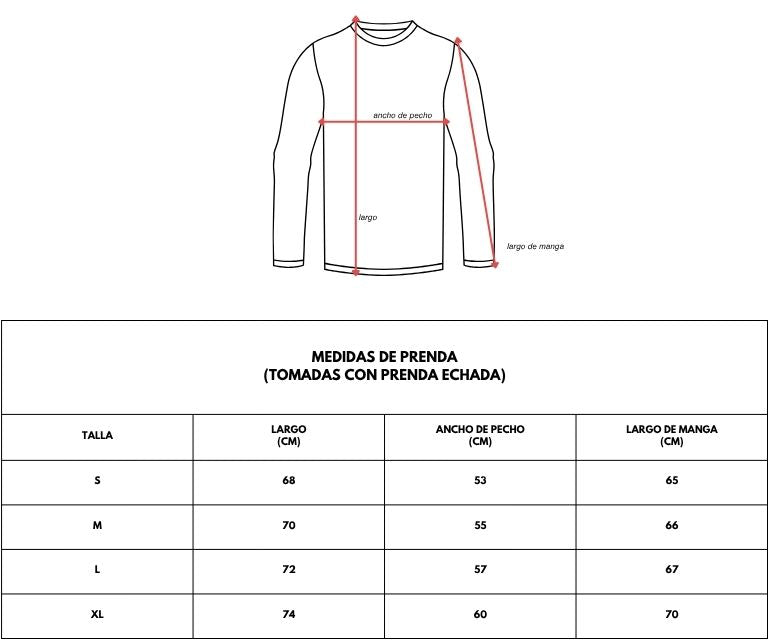 Guía de tallas