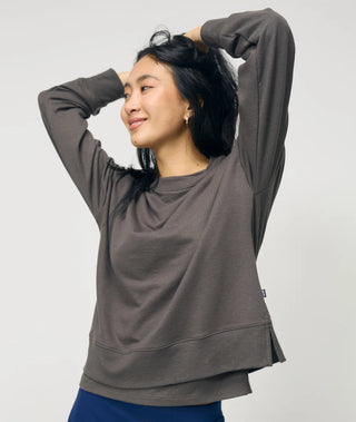 Polera Boxy Manga Larga V2 - Comfy Fit